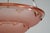 1930s French Art Deco Pendant Light by Ejg Ezan - Salmon Glass Bowl For Sale - Image 9 of 12