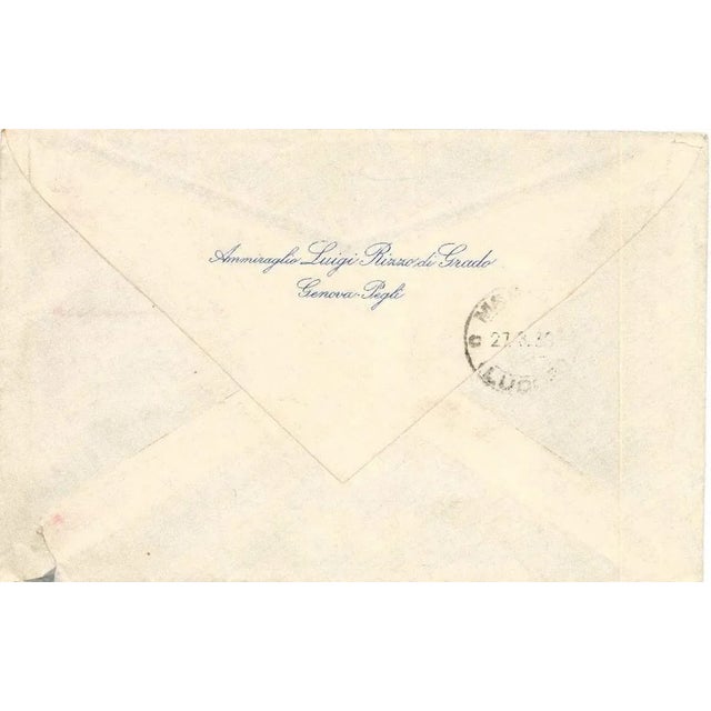 Libero De Libero, Letter by Libero De Libero to Countess Pecci Blunt, Late 1930s For Sale - Image 4 of 5