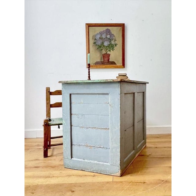 Early 20th Century French Shopkeepers Desk For Sale - Image 4 of 5