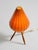 Brown Mid-Century Modern Tripod Cocoon Table Lamp, 1950s For Sale - Image 8 of 18