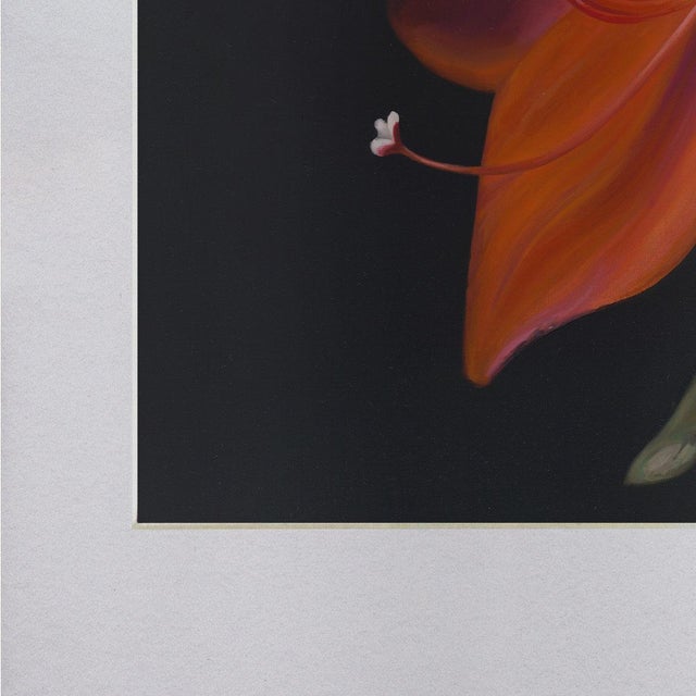 Traditional La Belle Dame Art Print 11.8x15.8 - by Holly Lowen, Oak Frame For Sale - Image 3 of 4