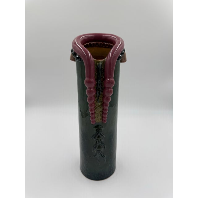Late 20th Century Vintage Studio Pottery Organic Design Titled De Alla For Sale - Image 5 of 9