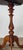 Late 19th Century Antique Victorian English Round Tripod Side Table in Mahogany, 1890 For Sale - Image 5 of 8