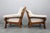 1970s Brutalist Oak Armchairs, Czechoslovakia, 1970s, Set of 2 For Sale - Image 5 of 17