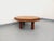Mid-Century Modern Octagonal Oak Coffee Table from Barrois with Vallauris Ceramic Herbarium Top, 1960s For Sale - Image 3 of 17