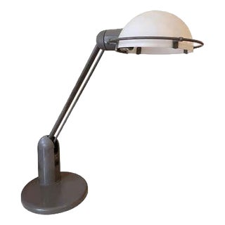 1980s Steelcase Adjustable Desk Lamp, Modern Style, Plastic & Metal For Sale