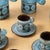 1960's French Ceramic Coffee Set by Alain Maunier- 17 Pieces For Sale - Image 4 of 11