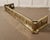 Late 19th Century Large Victorian Art Nouveau Brass Fender, 1890s For Sale - Image 5 of 7
