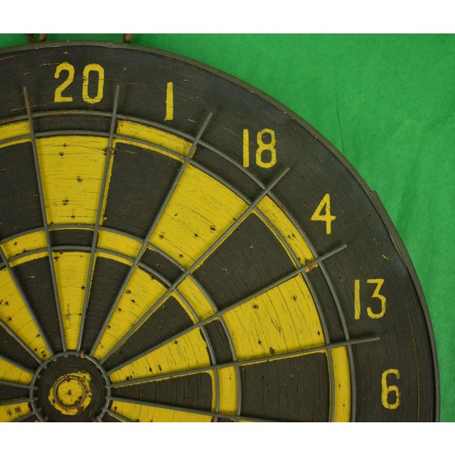 1950s Vintage English Dart Board Chairish