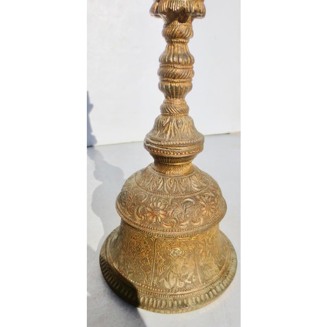 Bronze Bronze Hindu Temple Bell For Sale - Image 8 of 15