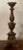Rococo Antique 18th Century Continental Baroque Carved and Gilt Wood Altar Candlestick For Sale - Image 3 of 11
