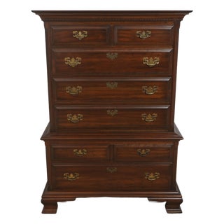 Pennsylvania House Cherry Chest on Chest Design High Chest For Sale