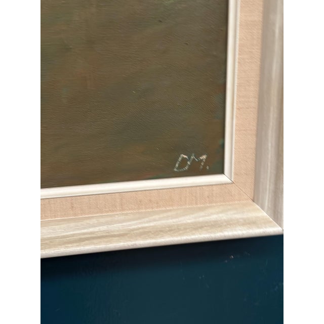 Dina Mortensen, Landscape, 1950s, Oil Painting on Canvas, Framed For Sale - Image 7 of 15