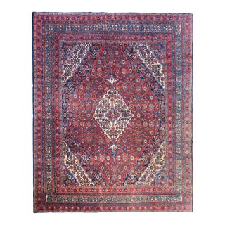 Early 20th Century Persian Bibikabad Rug For Sale