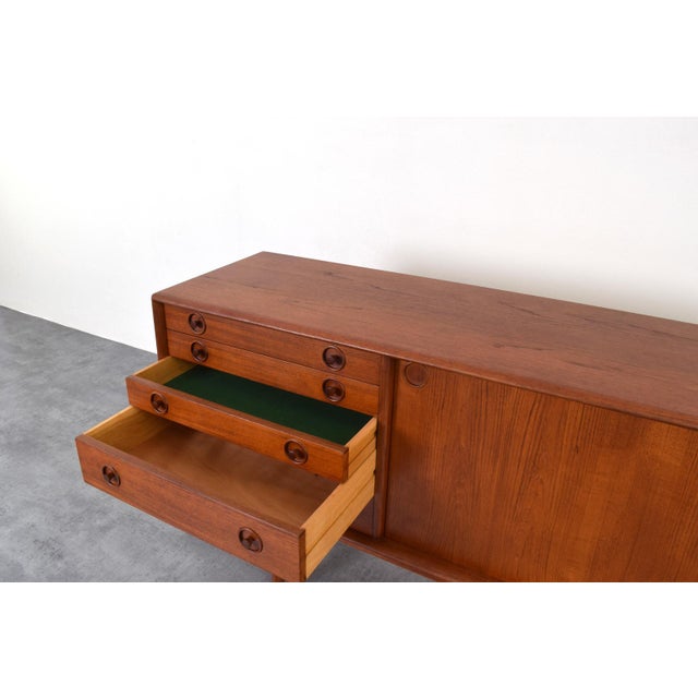 Mid-Century Modern Norwegian Teak Sideboard from Bruksbo, 1960s For Sale - Image 18 of 18