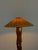 Sculptural Hand-Carved Table Lamp in Teak Wood, 1970s For Sale - Image 4 of 13