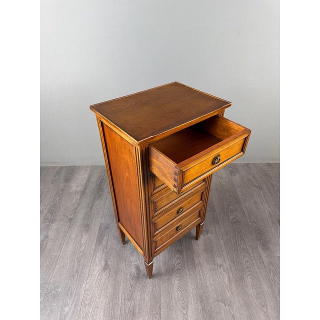 Brown 19th Century Louis XVI Chests of Drawers, Set of 2 For Sale - Image 8 of 13