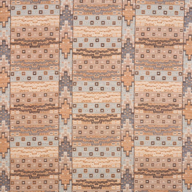 Not Yet Made - Made To Order Sample - Schumacher Fairuza Flatweave Fabric, Fog For Sale - Image 5 of 5