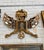 Wood Spanish Colonial Giltwood Heraldic Mirror Frame With Portrait, Late 18th/Early 19th Century For Sale - Image 7 of 7
