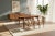 Brown AT310 Dining Table in Teak and Oak by Hans J. Wegner for Andreas Tuck, 1950s For Sale - Image 8 of 18