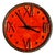 Brutalist Ceramic Wall Clock with Junghans Movement from Krösselbach, Germany, 1960s For Sale