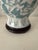 Robin's Egg Blue 1980s Chinoiserie Pastel Palette Lamp For Sale - Image 8 of 8
