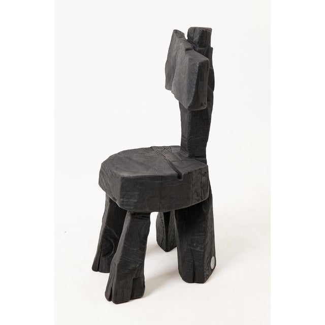 Brutalist Sculptural Chair by Logniture For Sale - Image 4 of 16