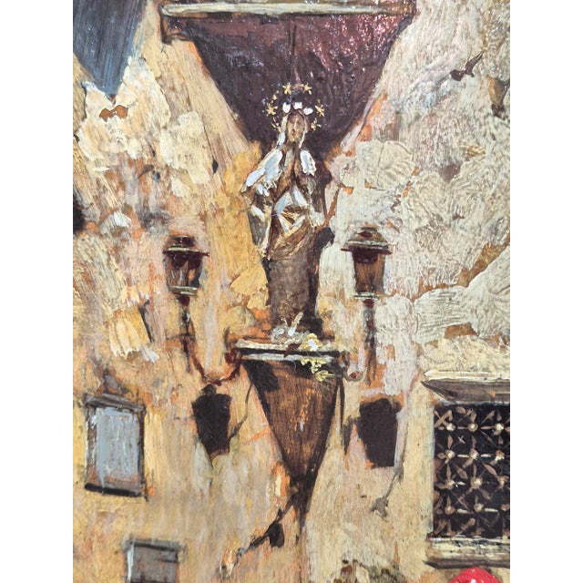 Riccardo Pellegrini, Italian Genre Scene, Oil on Panel, 1890s-1910s For Sale - Image 7 of 13