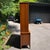 Mid 20th Century Walnut Hutch China Cabinet With Rosewood Pulls in Style of Kent Coffey Perspecta For Sale In Cleveland - Image 6 of 11