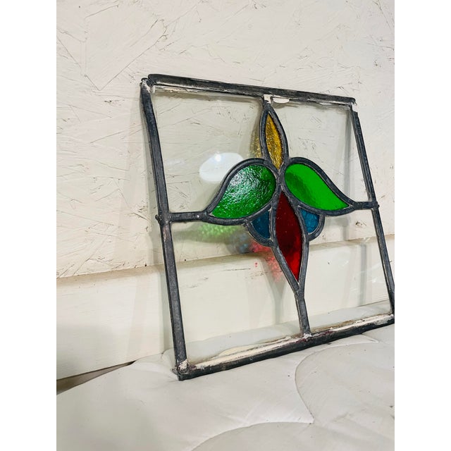 Leaded Stained Glass Panel Chairish