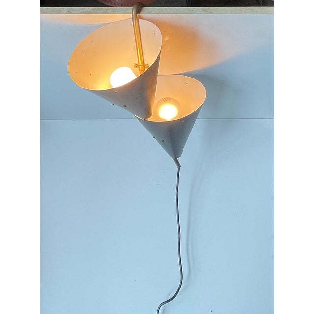 Black Svend Aage Holm-Sørensen Double Pendant Lamp for Lyfa, 1950s For Sale - Image 8 of 10