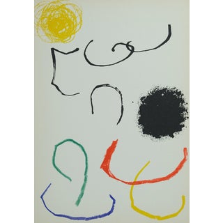 Joan Miro, Obra Inedita Recent II, Lithograph For Sale