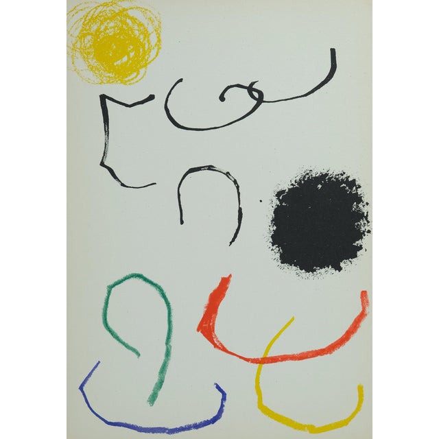 Joan Miro, Obra Inedita Recent II, Lithograph For Sale