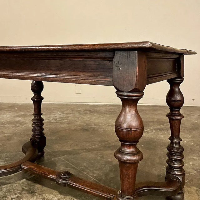 Burnt Umber 19th Century English Jacobean End Table For Sale - Image 8 of 12