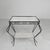 Vintage Sculptural Steel side Table, 1950s For Sale - Image 17 of 18