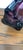 Glass Vintage Amethyst Art Glass Sculptural Vase For Sale - Image 7 of 7