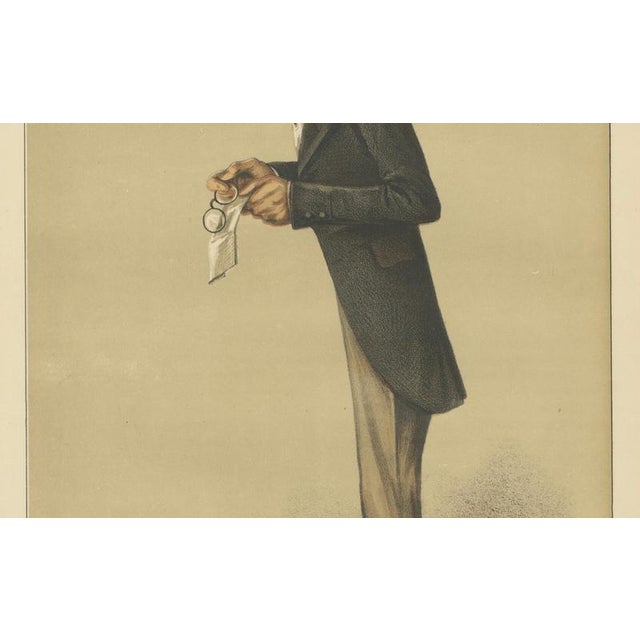 Vanity Fair, Politician Statesmen Series, 1870, Chromolithograph on Paper For Sale - Image 3 of 10
