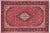 Red Antique Persian Red/Blue Wool Rug - 8'1'' X 10'11'' For Sale - Image 8 of 10