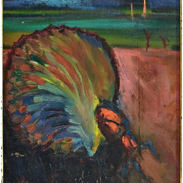 Oil on board realized by sirio pellegrini in 1967. Hand signed. Good condition. Sirio pellegrini, born in rome on march 1,...