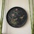 Farmhouse Large Hand Painted Rattan Tray-Bird-Floral-27''-Boho-Chinoiserie-Wall-Bamboo For Sale - Image 3 of 11