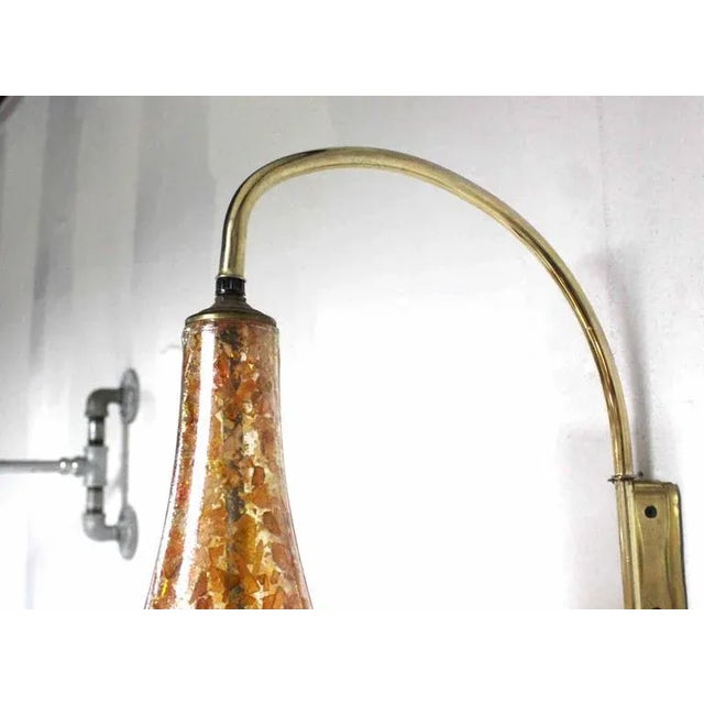 Mid-Century Modern Pear Shaped Sconces- a Pair For Sale - Image 6 of 10