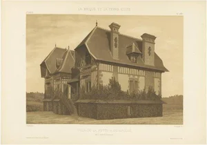 P. Chabat, Chimney Stacks, 1900s, Paper
