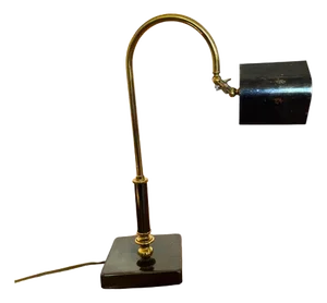 Vintage French Swiveling Art Deco Table Lamp, Circa 1920