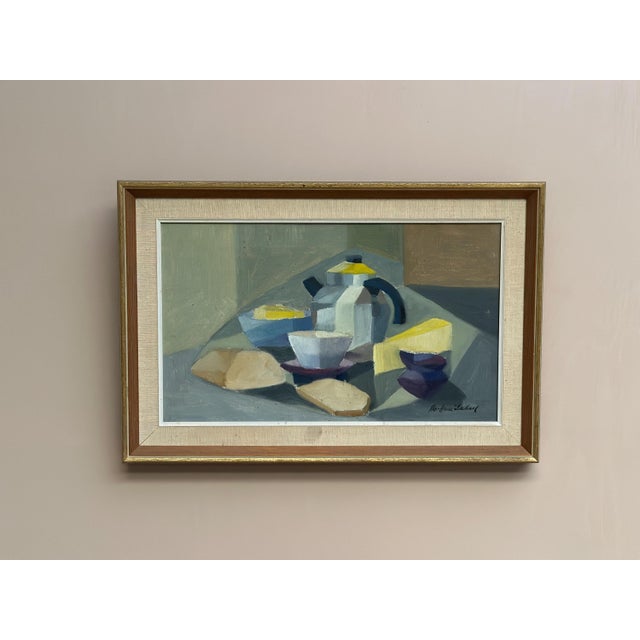 Bo Arne Irehall, Still Life, 1960s, Oil on Canvas, Framed For Sale - Image 4 of 18