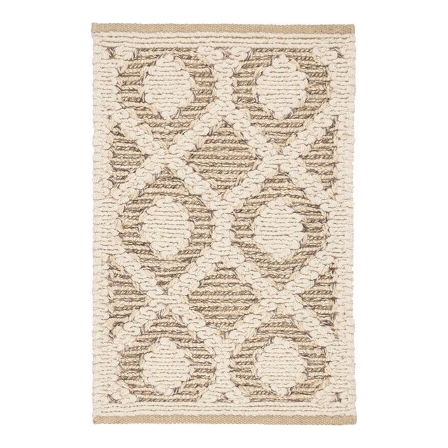 Dash & Albert by Annie Selke Capri Soumak Woven Jute Rug, 3' x 5' For Sale