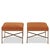 This pair of Paul McCobb ottomans, crafted in the 1950s for Calvin's Directional line, exemplifies the timeless appeal of...