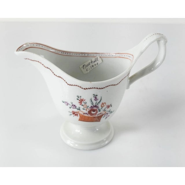 English New Hall Porcelain Creamer Circa 1820 For Sale - Image 9 of 9