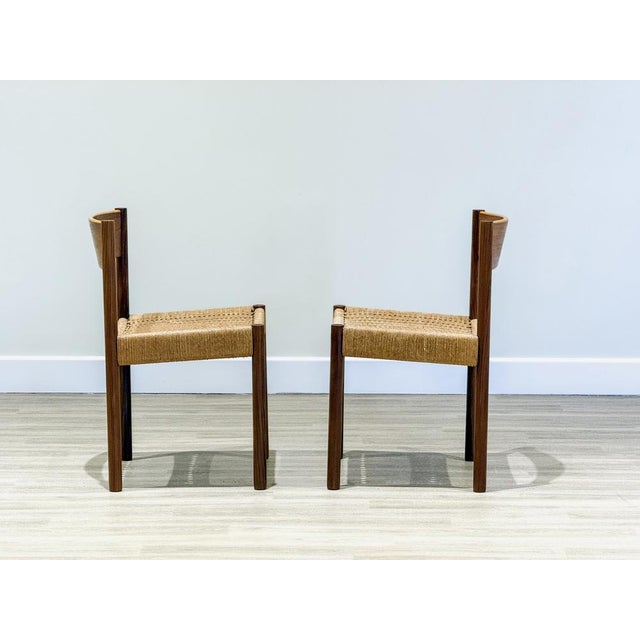 Chairs from Poul Volther, Denmark, Set of 6 For Sale - Image 12 of 17