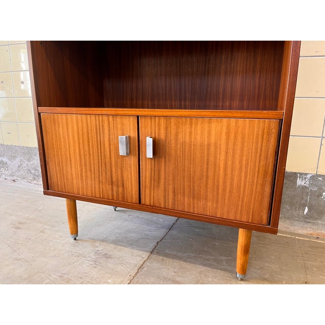Vintage Belgian Bookcase, 1960s For Sale - Image 9 of 11