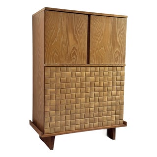 Mid Century Paul Laszlo for Brown-Saltman Oak Dresser For Sale